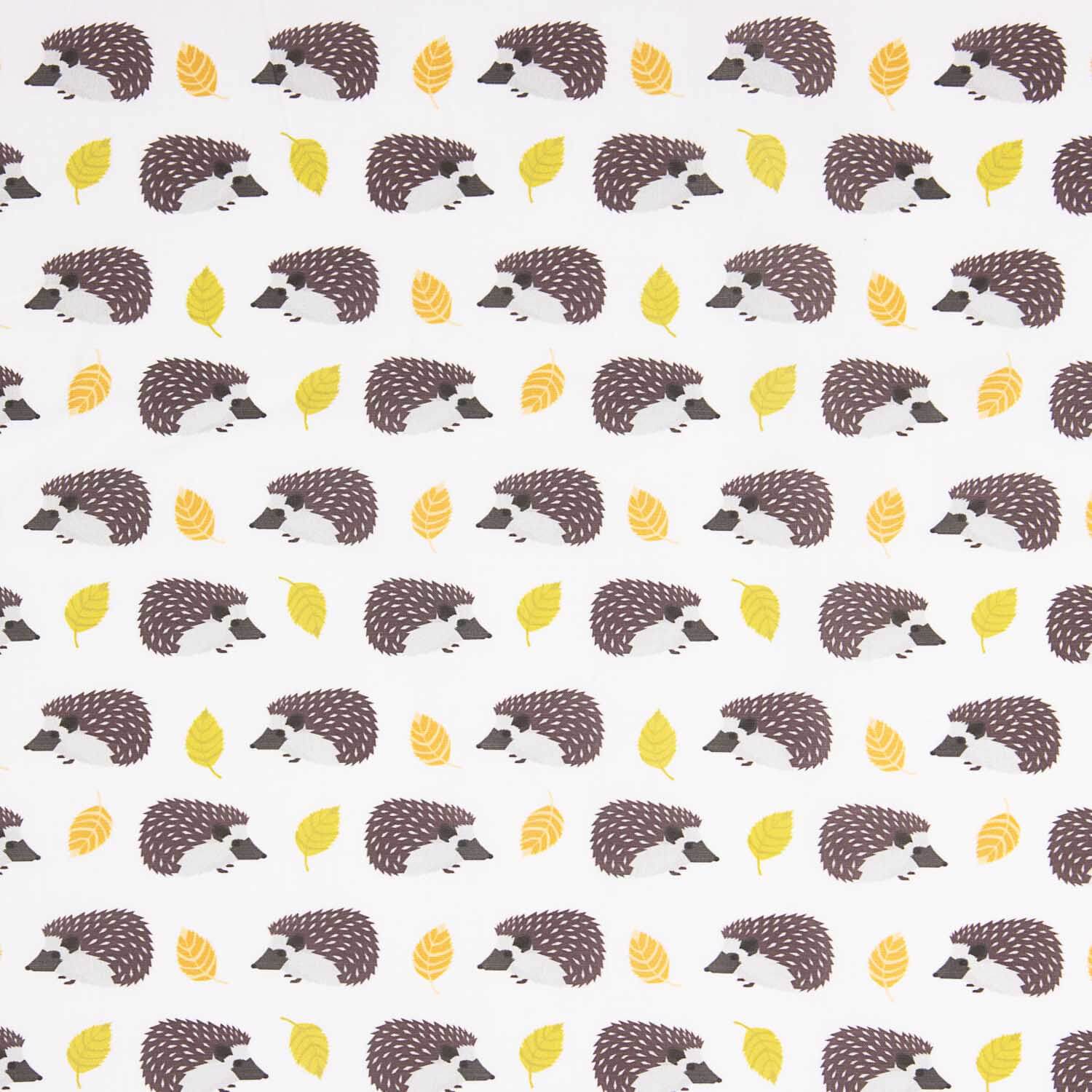 Children’s Hedgehog Print Cotton Poplin - Ribes y Casals