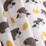 Children’s Hedgehog Print Cotton Poplin - Ribes y Casals