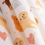Children’s Puppy Print Cotton Poplin - Ribes y Casals