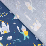 Poplin Cotton Knights and Dragons - Ribes y Casals