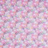 Poplin Cotton Unicorns and Rainbows - Ribes y Casals