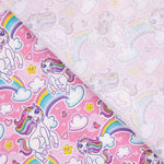 Poplin Cotton Unicorns and Rainbows - Ribes y Casals