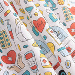 Printed Cotton Poplin Children's Medical - Ribes y Casals