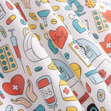 Printed Cotton Poplin Children's Medical - Ribes y Casals
