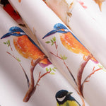 Poplin Cotton Printed Birds Colours - Ribes y Casals