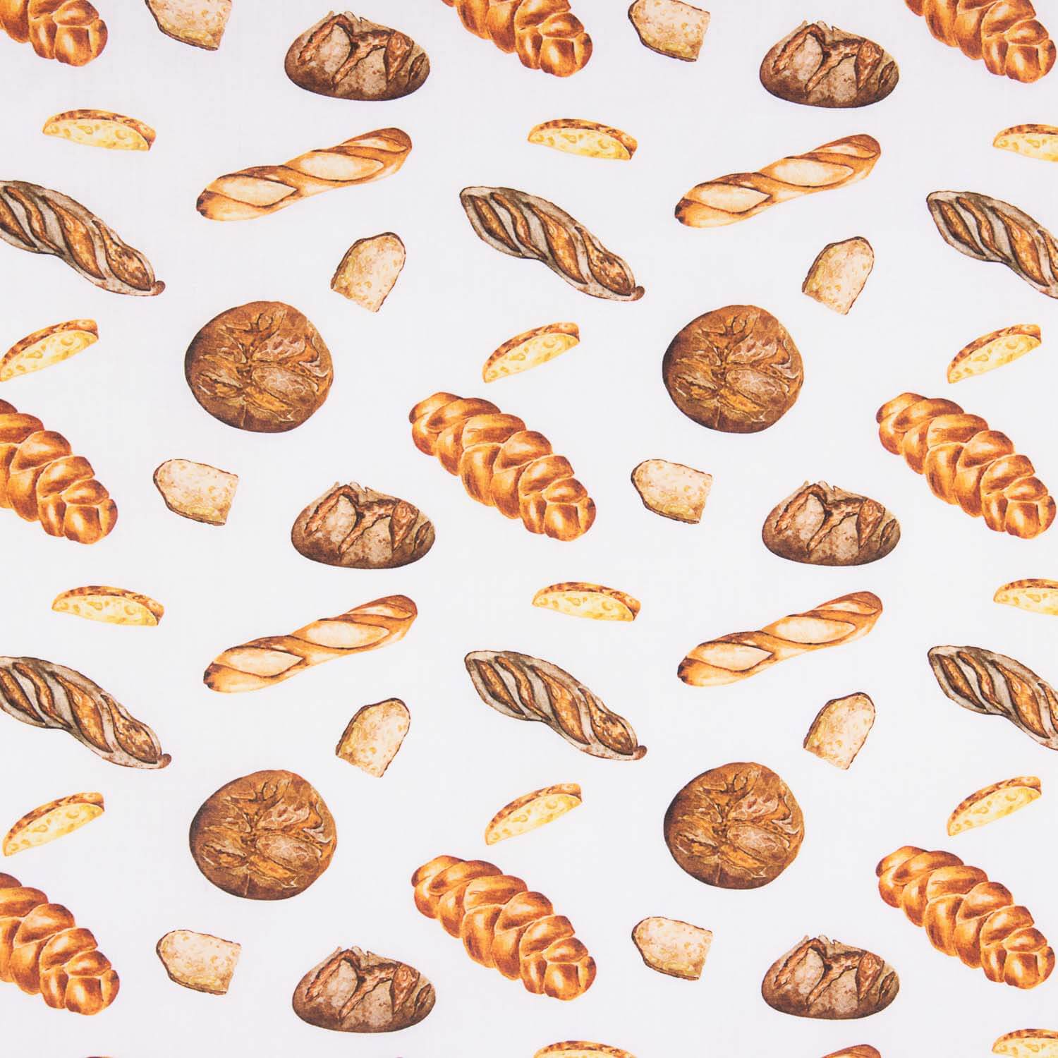 Printed Cotton Poplin Bakery - Ribes y Casals
