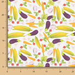 Printed Cotton Poplin Vegetable - Ribes y Casals