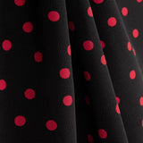 Koshibo Polka Dots 7mm Black-Red - Ribes y Casals