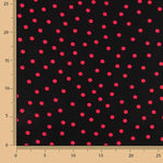 Koshibo Polka Dots 7mm Black-Red - Ribes y Casals