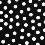 Koshibo Polka Dots 33mm Black-White - Ribes y Casals