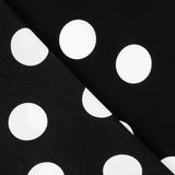 Koshibo Polka Dots 33mm Black-White - Ribes y Casals