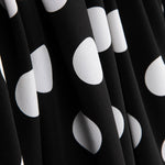 Koshibo Polka Dots 33mm Black-White - Ribes y Casals