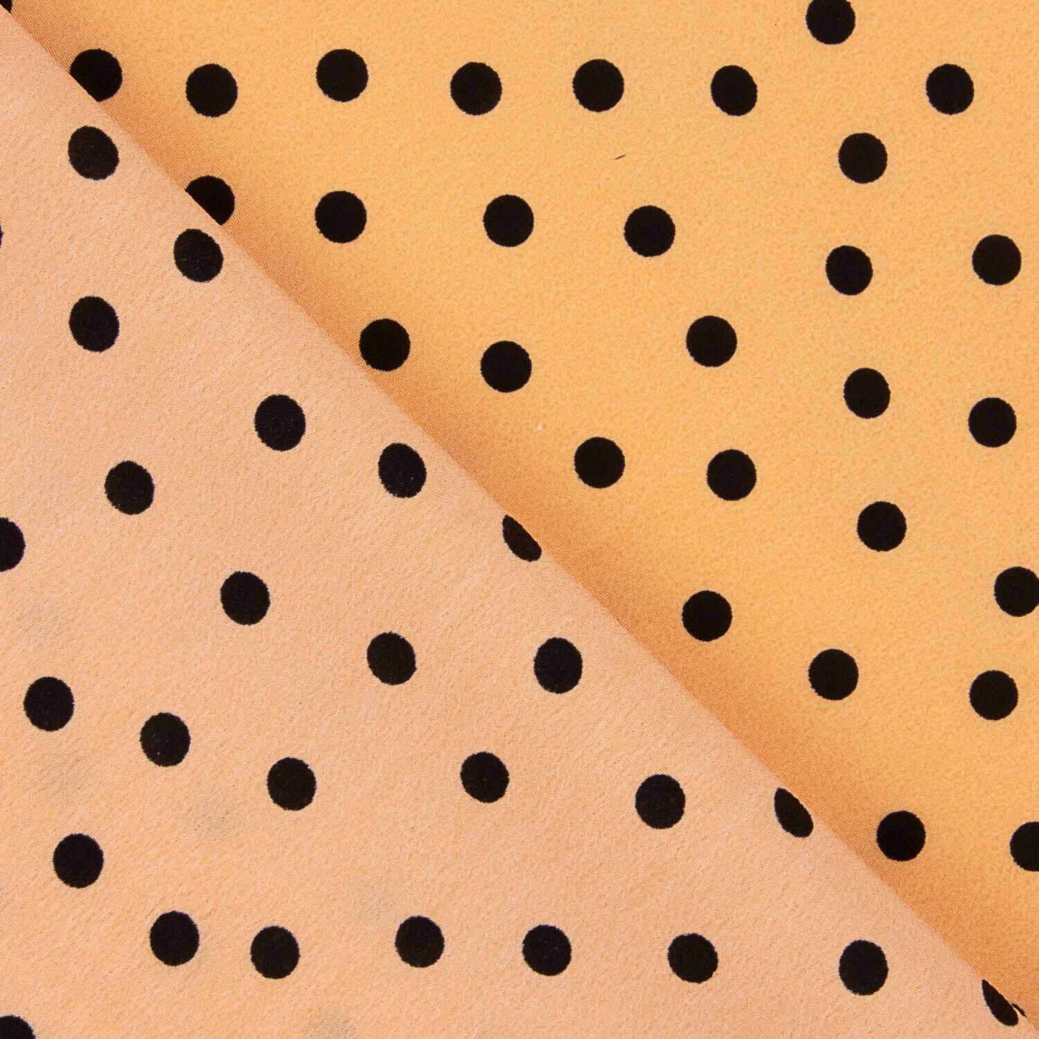 Koshibo Lunares 7 mm Papaya / Negro - Ribes y Casals