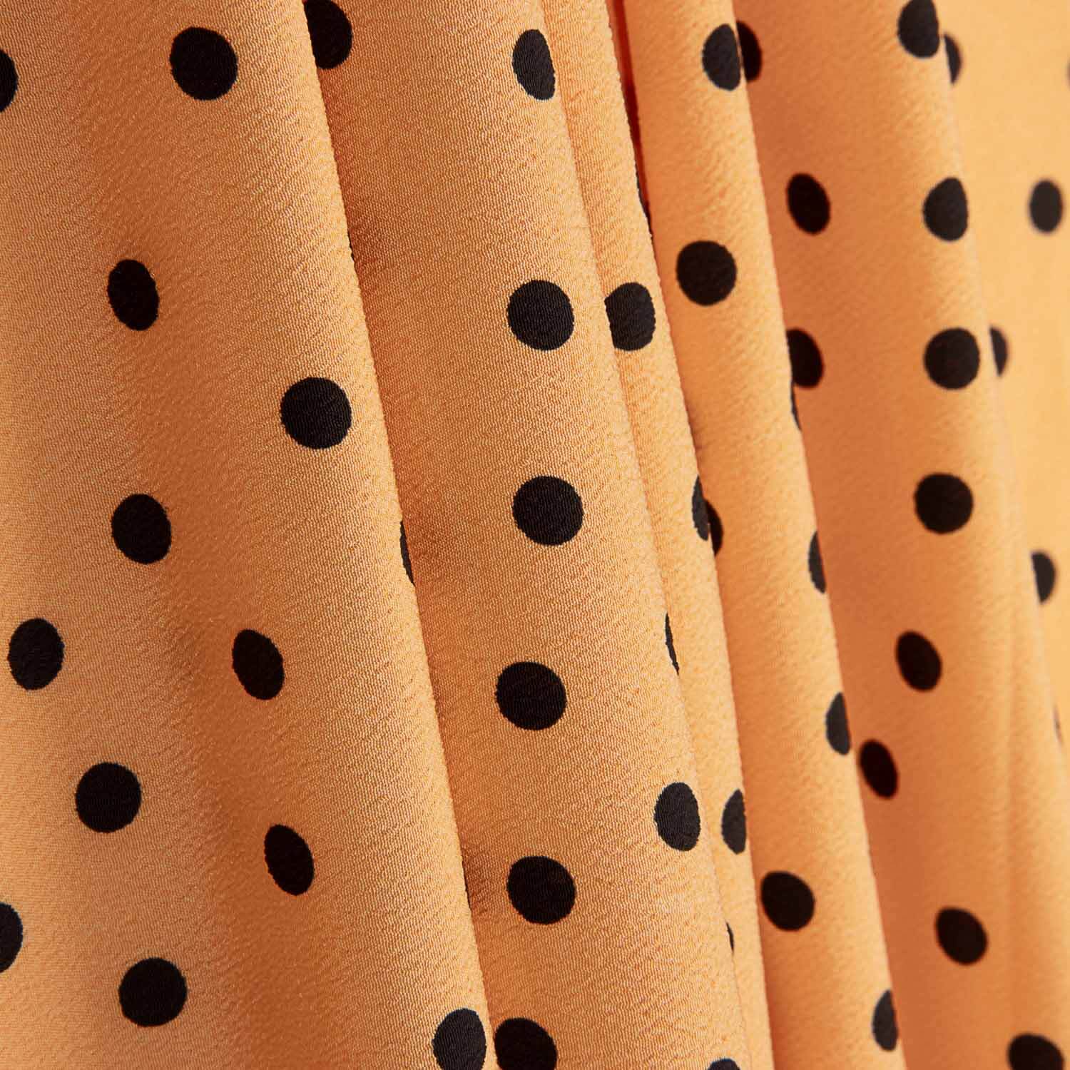 Koshibo Lunares 7 mm Papaya / Negro - Ribes y Casals