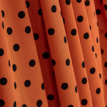 Koshibo Lunares 7 mm Naranja Quemado / Negro - Ribes y Casals