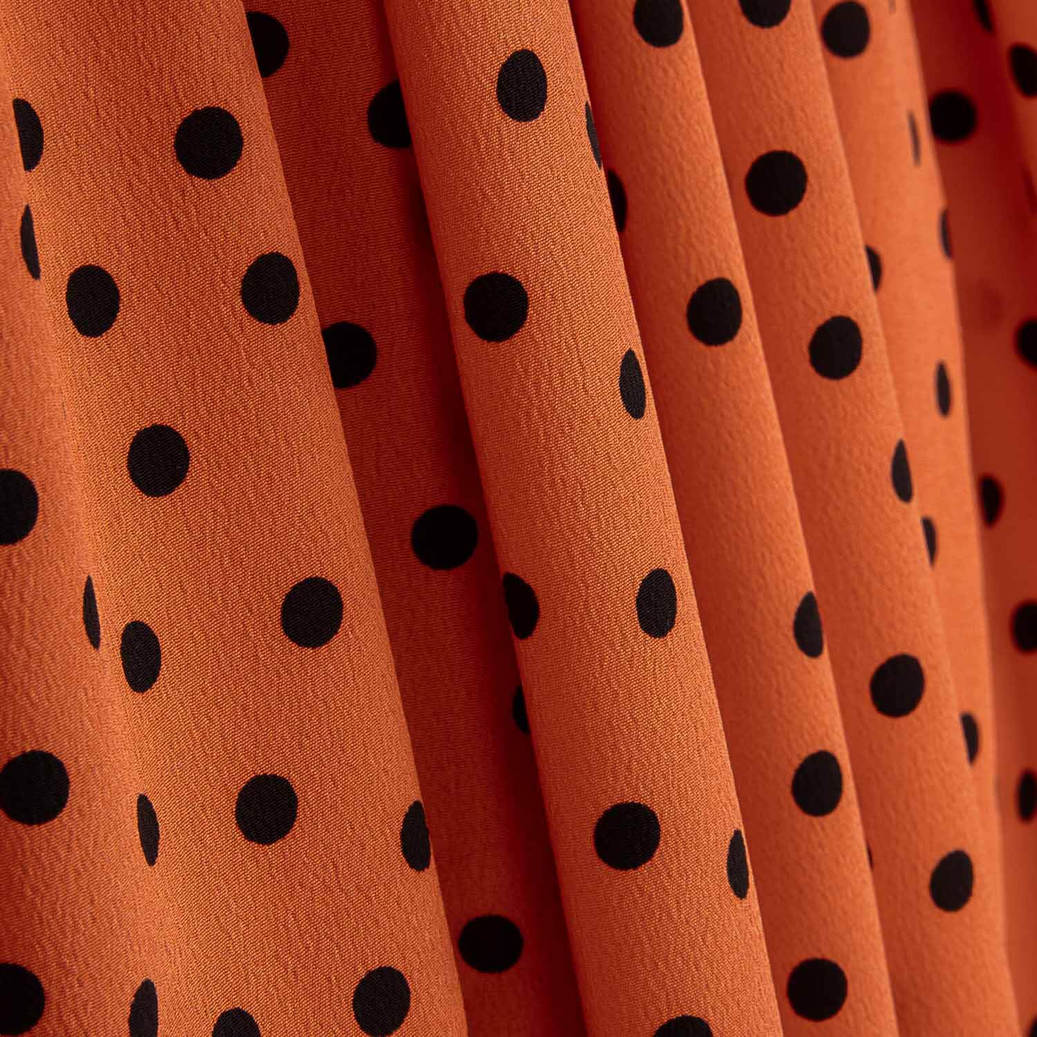 Koshibo Lunares 7 mm Naranja Quemado / Negro - Ribes y Casals