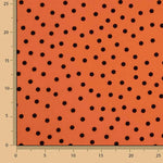 Koshibo Lunares 7 mm Naranja Quemado / Negro - Ribes y Casals