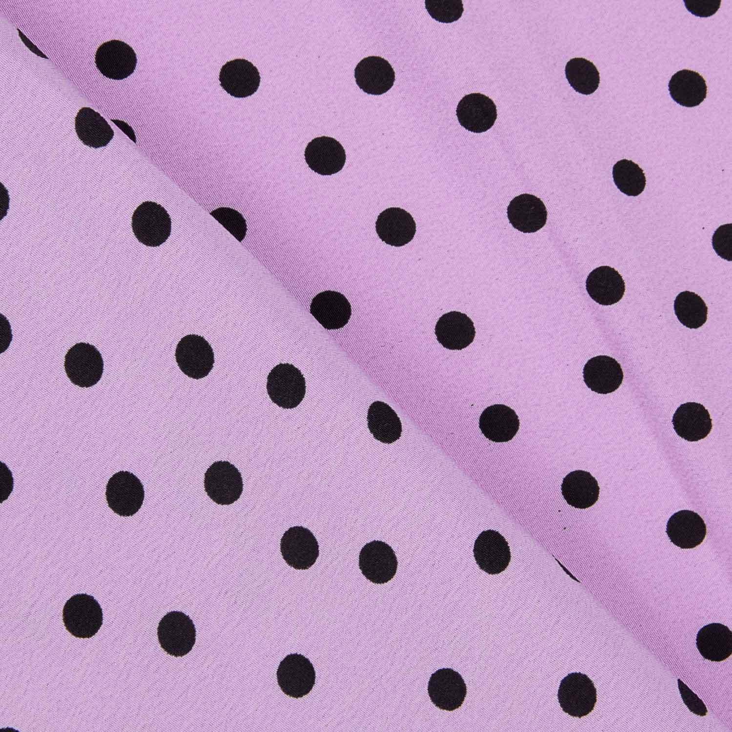 Koshibo Lunares 7 mm Malva / Negro - Ribes y Casals