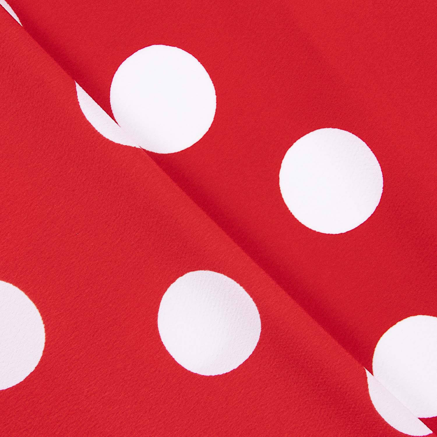Koshibo Polka Dots 33mm Red-White - Ribes y Casals