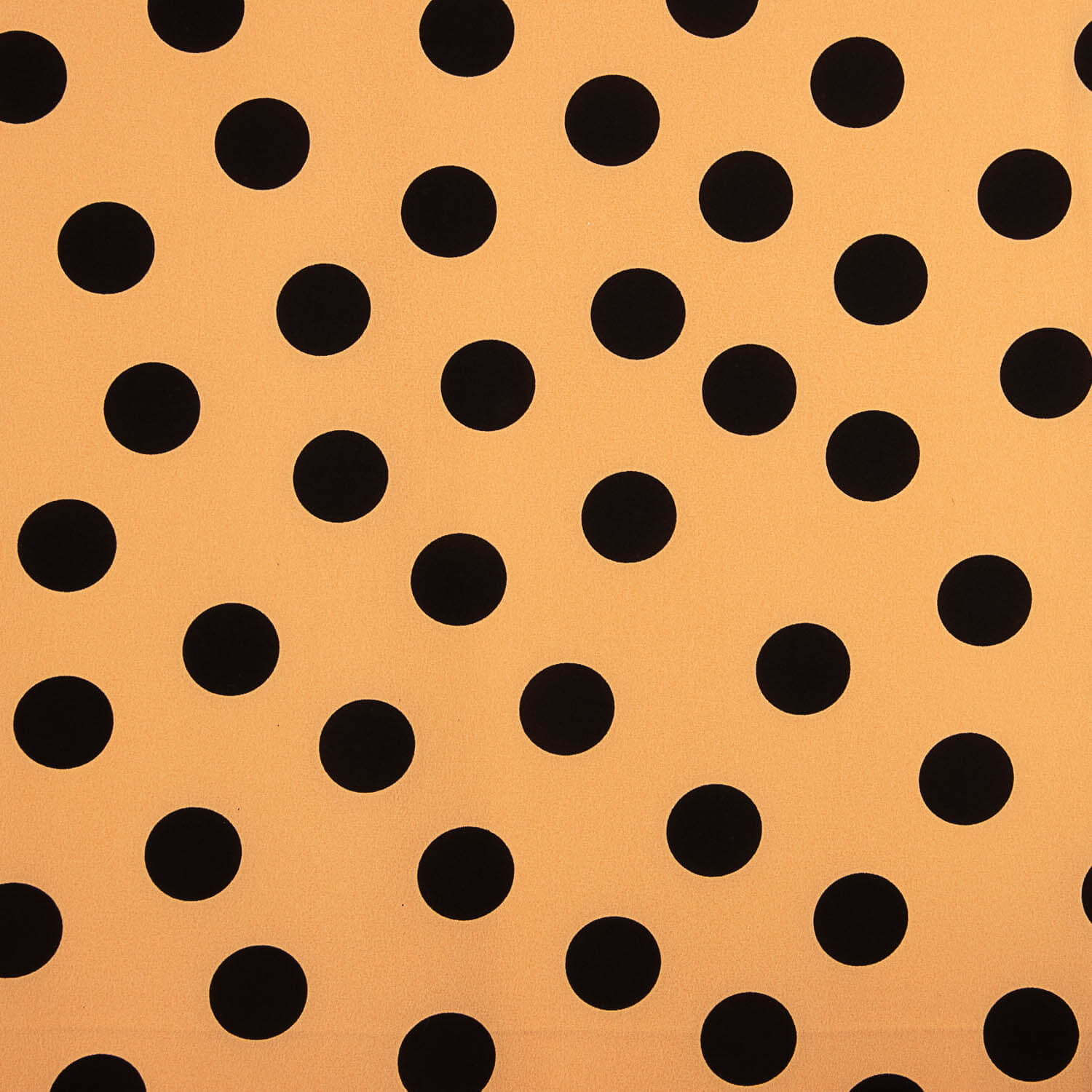 Koshibo Polka Dots 33 mm Papaya / Black - Ribes y Casals
