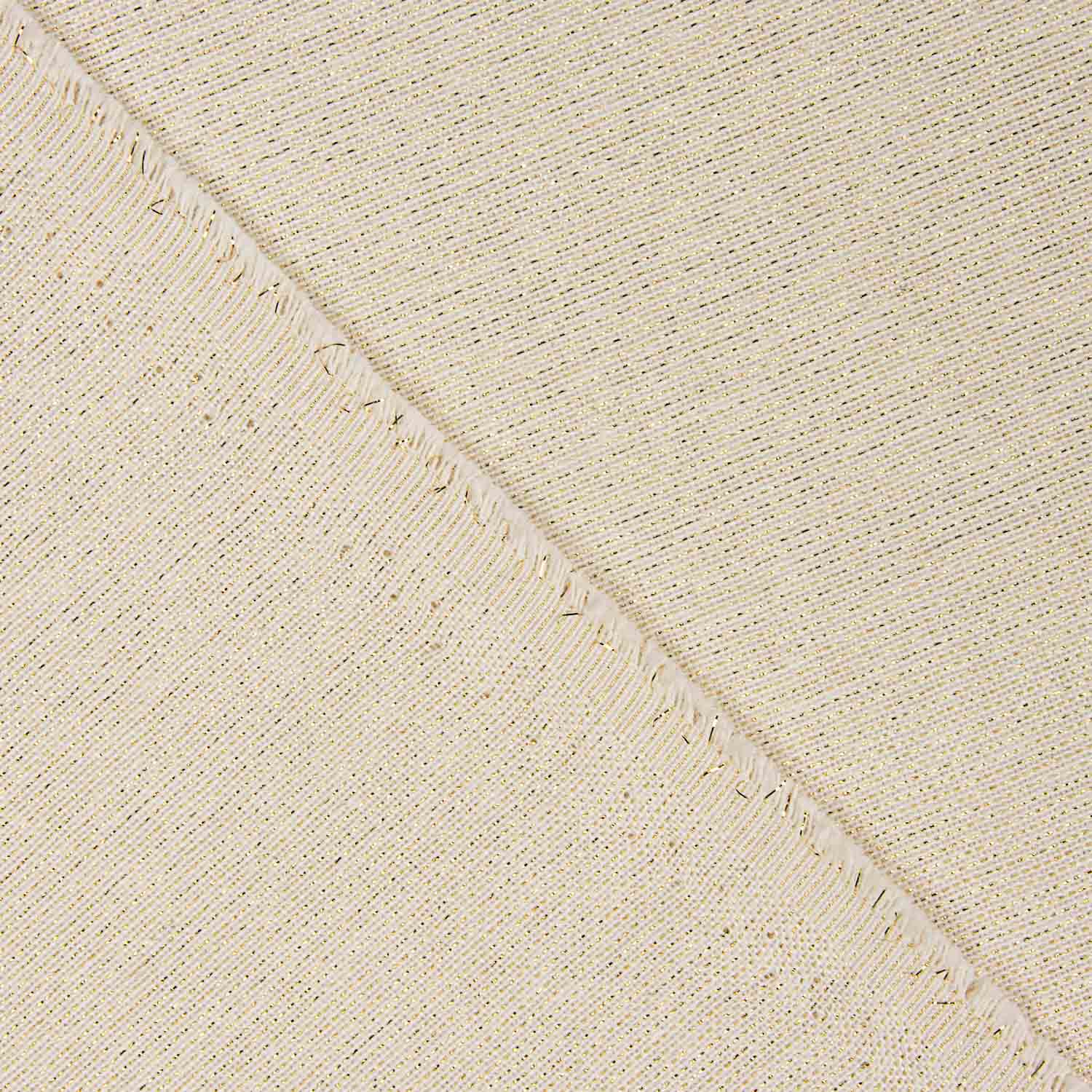 Raw Gold Lurex Canvas - Ribes y Casals