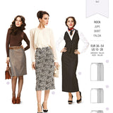 Burda Sewing Pattern 8765 Skirt - Ribes y Casals