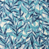 Jungle Chic Blue Viscose Crepe - Ribes y Casals
