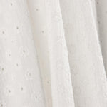 Floral Swiss Embroidered Crinkled Cotton - Ribes y Casals