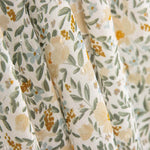 Beige Leaf Plumetis Viscose - Ribes y Casals