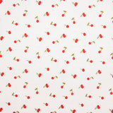 Cherry Double Gauze Crinkled Cotton - Ribes y Casals