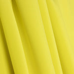 Plain Gabardine Stretch Trench Coat in Lima Yellow - Ribes y Casals