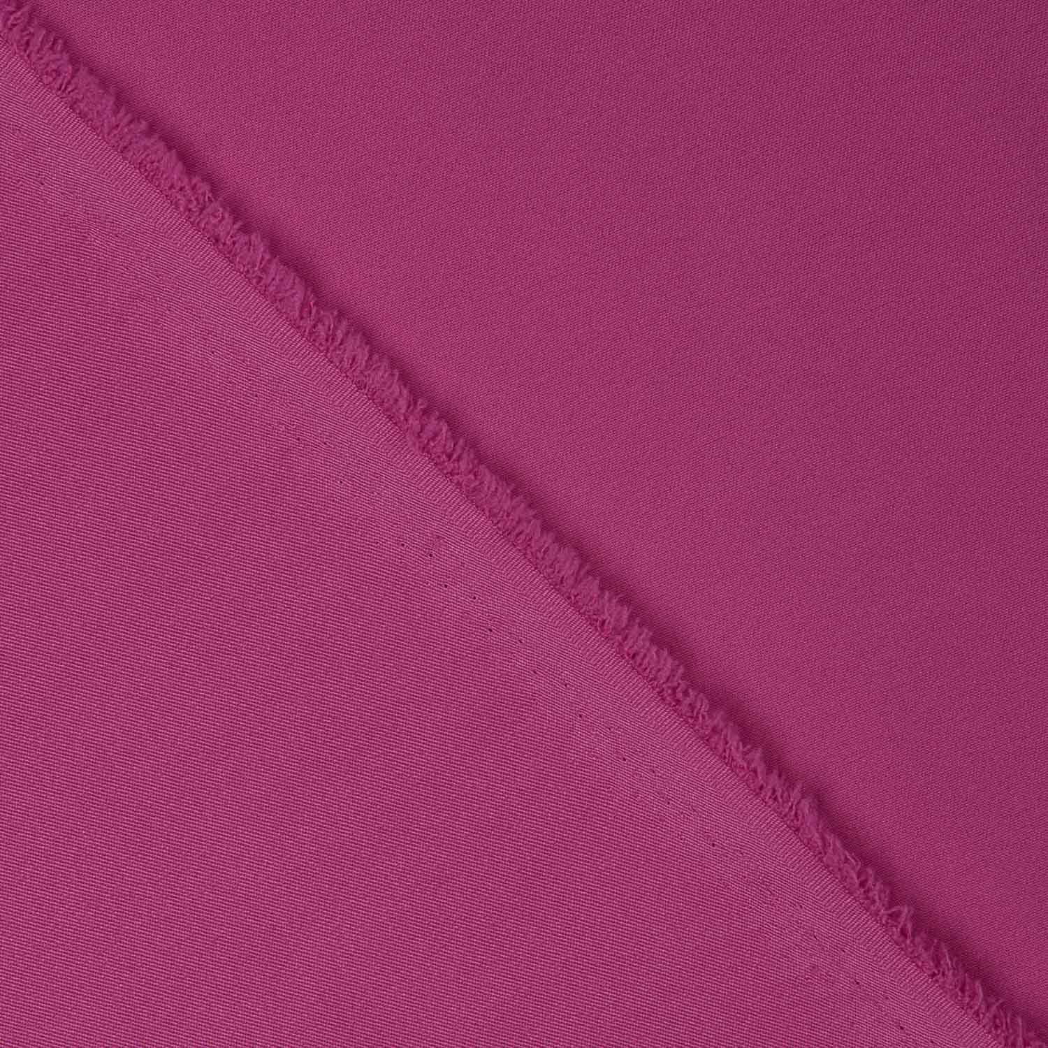 Plain Gabardine Stretch Trench Coat in Bright Fuchsia - Ribes y Casals