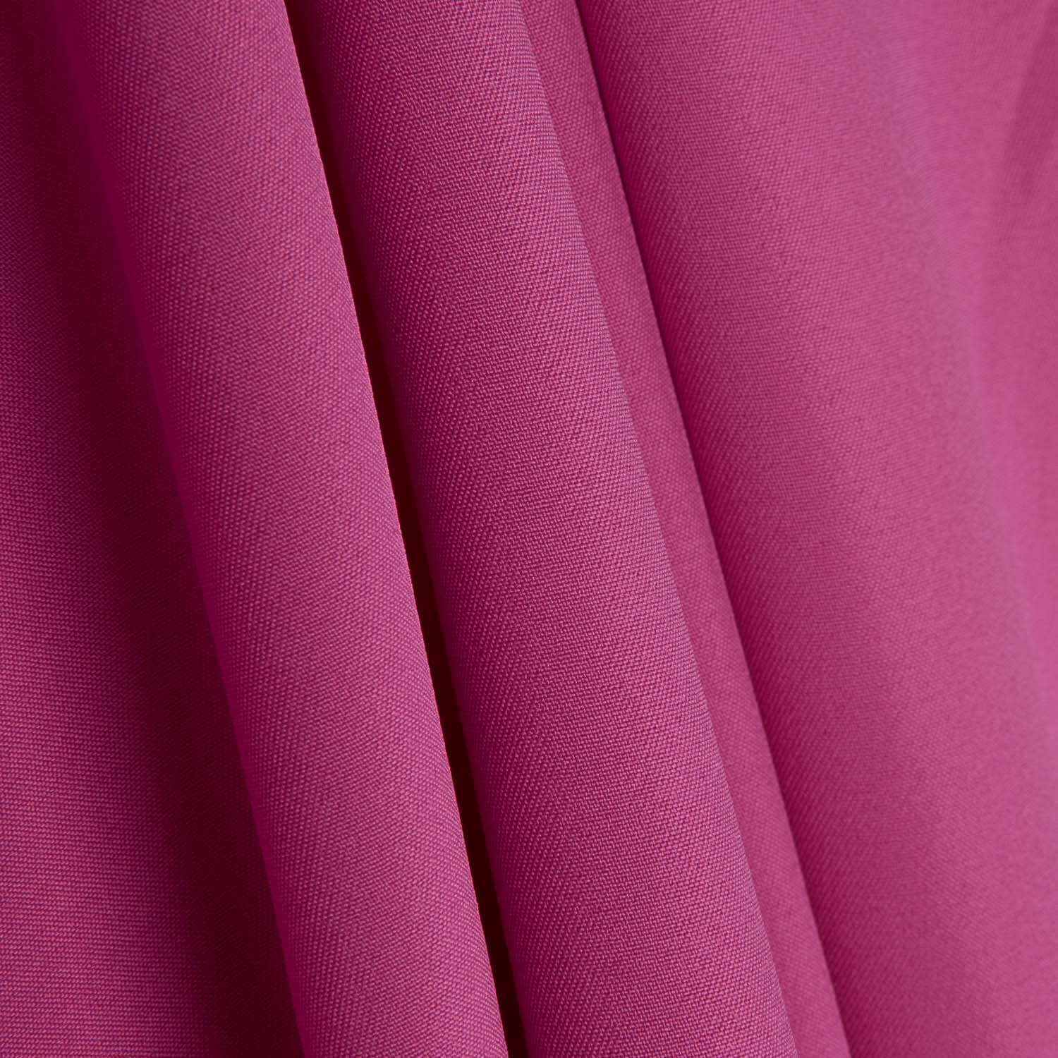 Plain Gabardine Stretch Trench Coat in Bright Fuchsia - Ribes y Casals