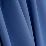 Serenity Blue Gabardine Stretch Trench Coat - Ribes y Casals