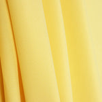 Plain Gabardine Stretch Trench Coat in Vanilla Yellow - Ribes y Casals