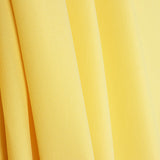 Plain Gabardine Stretch Trench Coat in Vanilla Yellow - Ribes y Casals