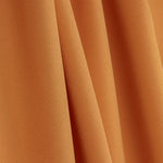 Plain Gabardine Stretch Trench Coat in Peach Orange - Ribes y Casals