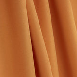 Plain Gabardine Stretch Trench Coat in Peach Orange - Ribes y Casals