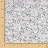 Blue Damask Printed Viyela - Ribes y Casals