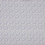 Indigo Blue Printed Floral Viyela - Ribes y Casals