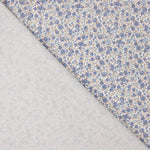 Indigo Blue Printed Floral Viyela - Ribes y Casals
