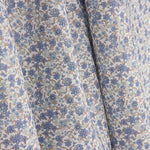 Indigo Blue Printed Floral Viyela - Ribes y Casals