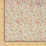 Pradera Coral Printed Viyela - Ribes y Casals
