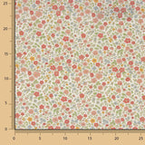 Pradera Coral Printed Viyela - Ribes y Casals