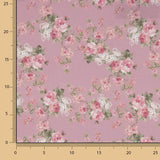 Viyela with Provence Rose Printed Design - Ribes y Casals