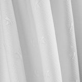 White Embroidered Piqué Fabric with Boats - Various sizes x 155 cm wide - Ribes y Casals
