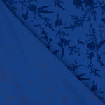 Koshibo Azulina Flocked Flowers Intense Blue - Ribes y Casals