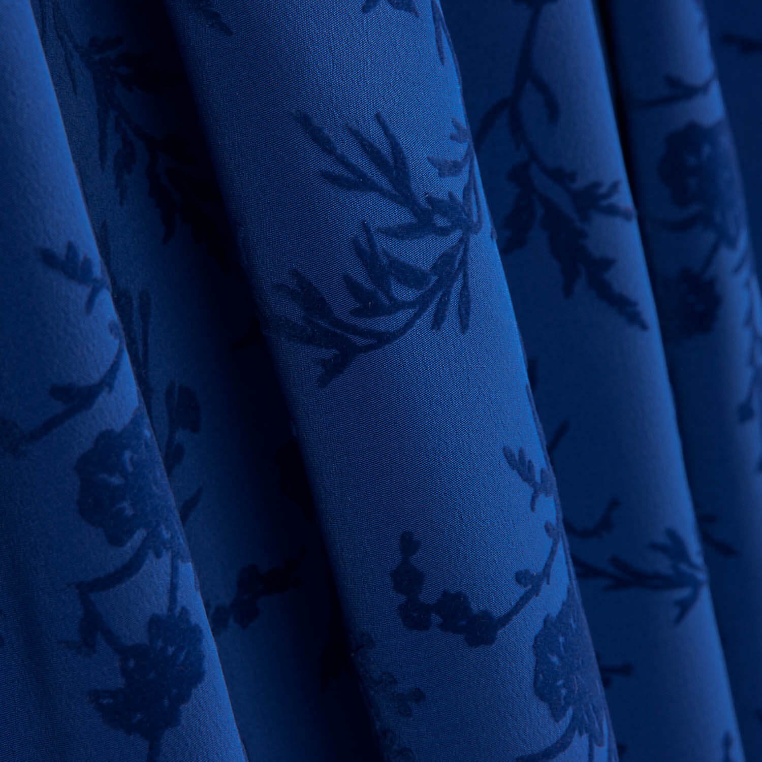 Koshibo Azulina Flocked Flowers Intense Blue - Ribes y Casals