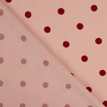 Koshibo Flocked Makeup Maroon - Ribes y Casals