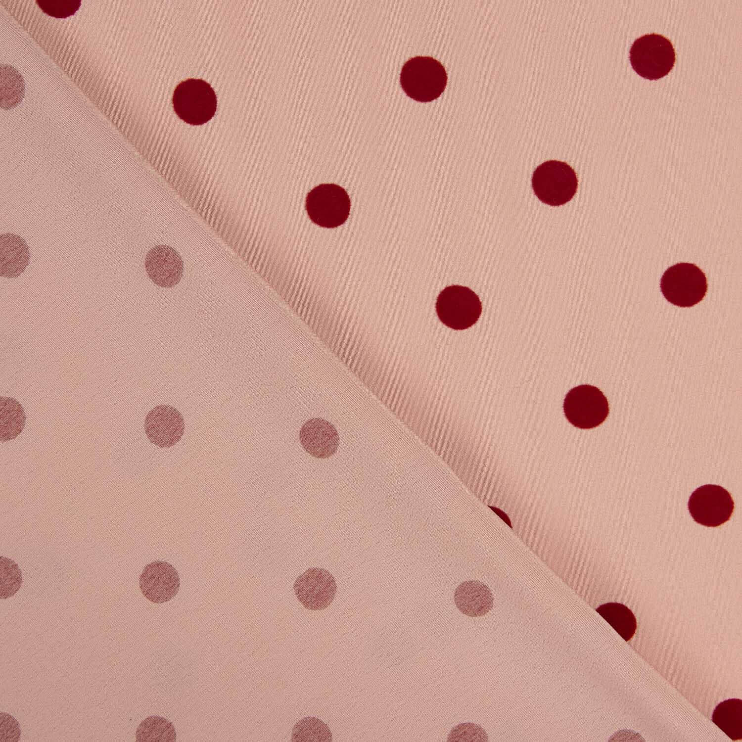 Koshibo Flocked Makeup Maroon - Ribes y Casals